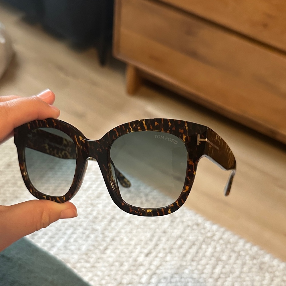 Tom Ford Women's Leopard Print Sunglasses